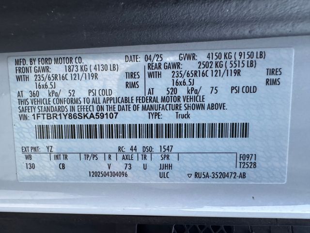 Used 2025 Ford Transit 250 Low Roof Empty Cargo Van - photo 25