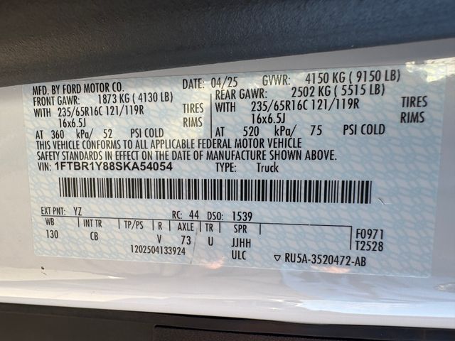 Used 2025 Ford Transit 250 Low Roof Empty Cargo Van - photo 25