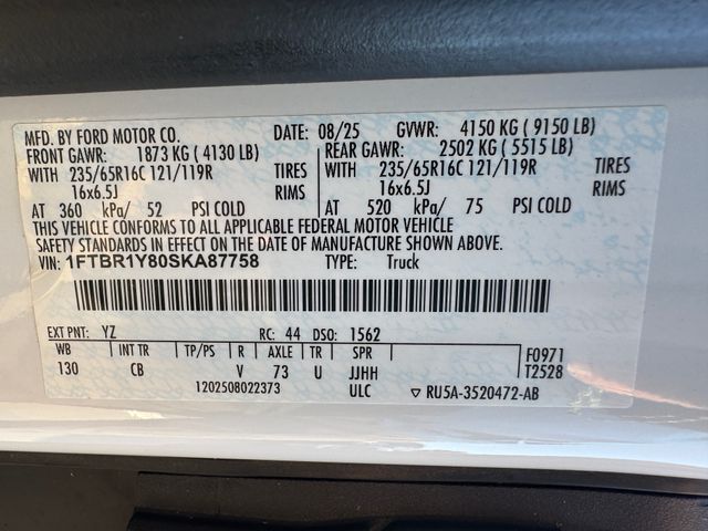 Used 2025 Ford Transit 250 Low Roof Empty Cargo Van - photo 25