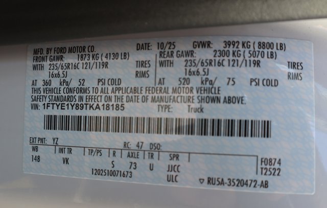 New 2026 Ford Transit 150 Low Roof Empty Cargo Van - photo 6