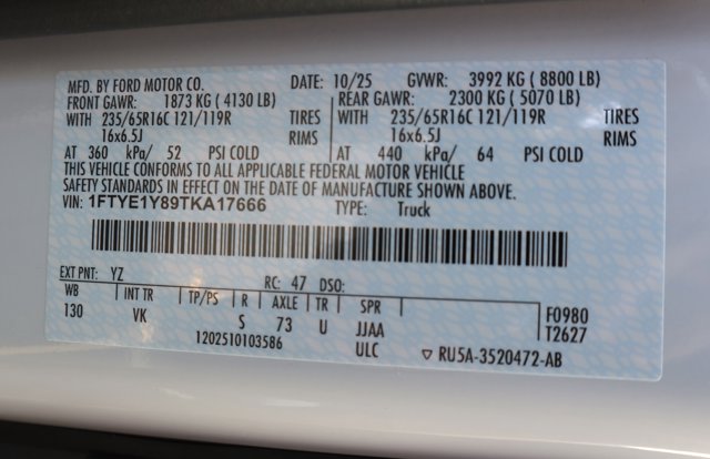 New 2026 Ford Transit 150 Low Roof Empty Cargo Van - photo 7