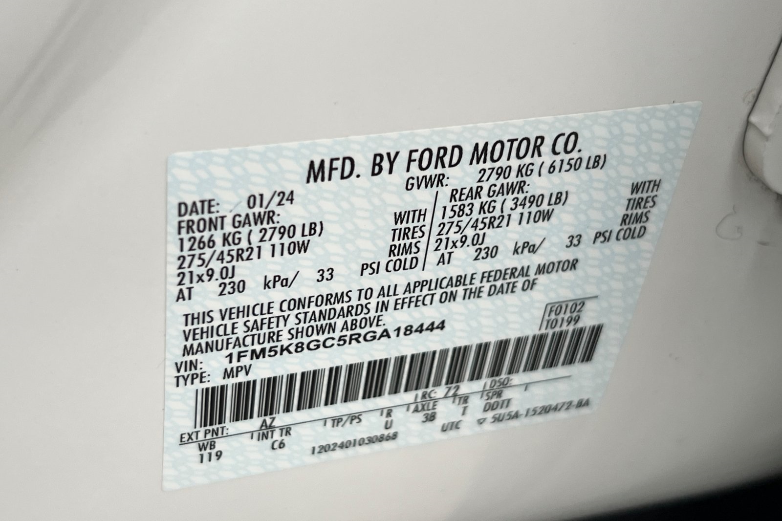 Used 2024 Ford Explorer ST - photo 16