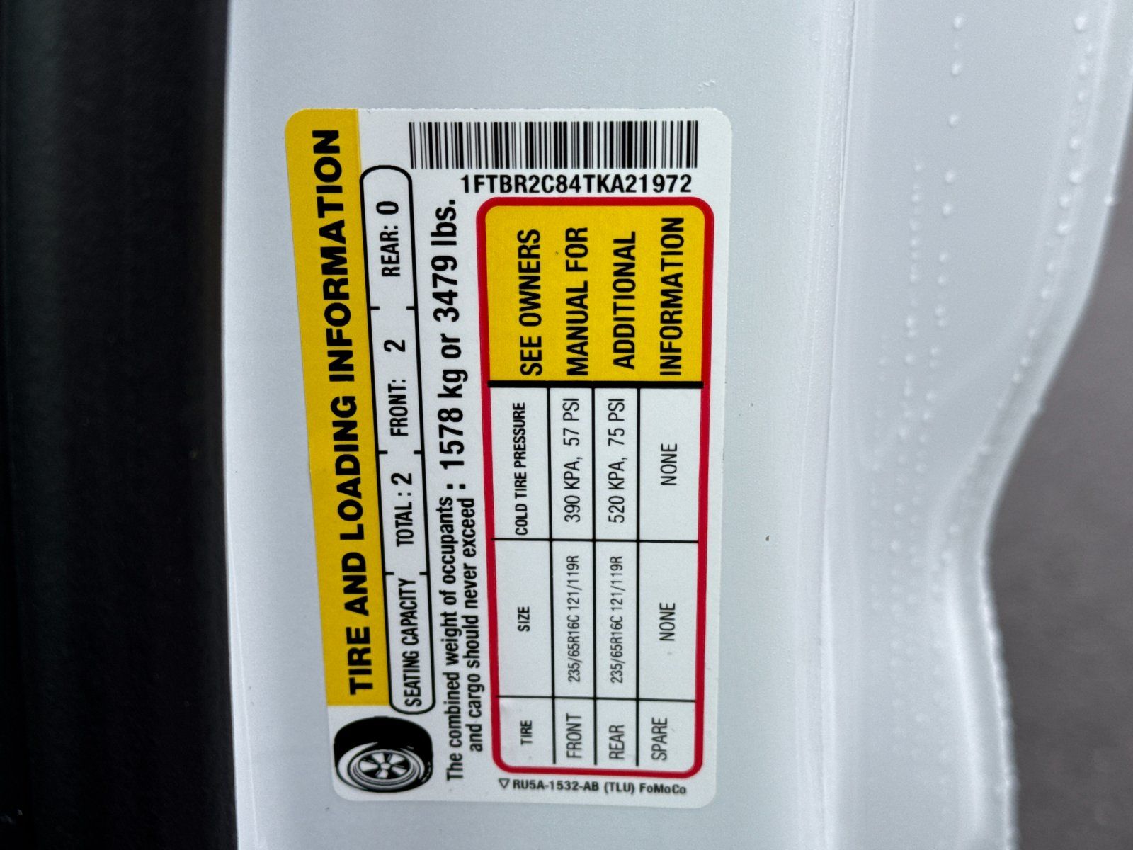 New 2026 Ford Transit 250 Medium Roof Empty Cargo Van - photo 5