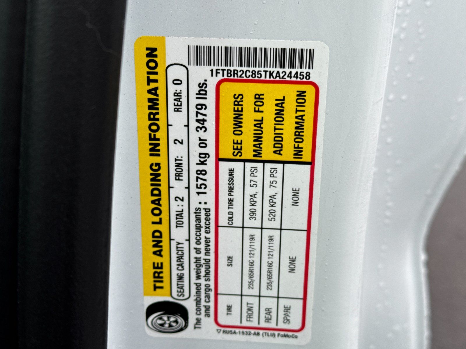 New 2026 Ford Transit 250 Medium Roof Empty Cargo Van - photo 6
