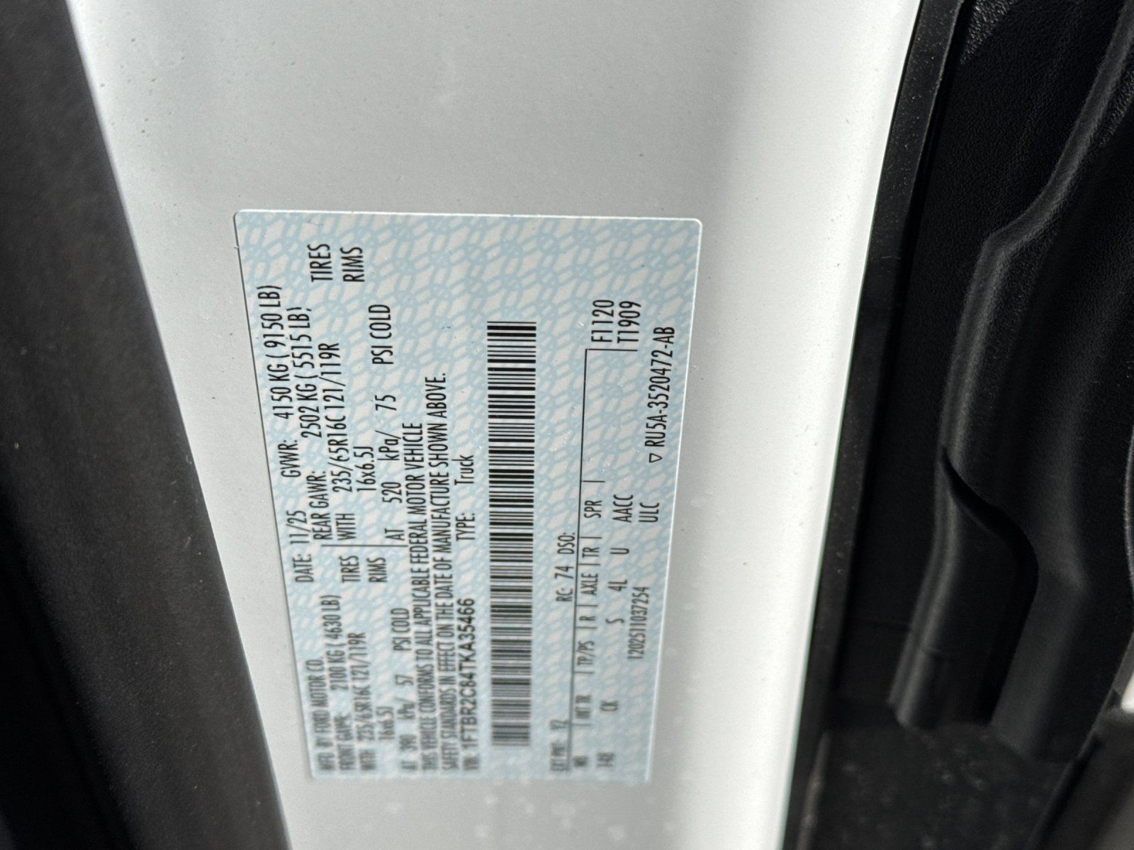 New 2026 Ford Transit 250 Medium Roof Empty Cargo Van - photo 5