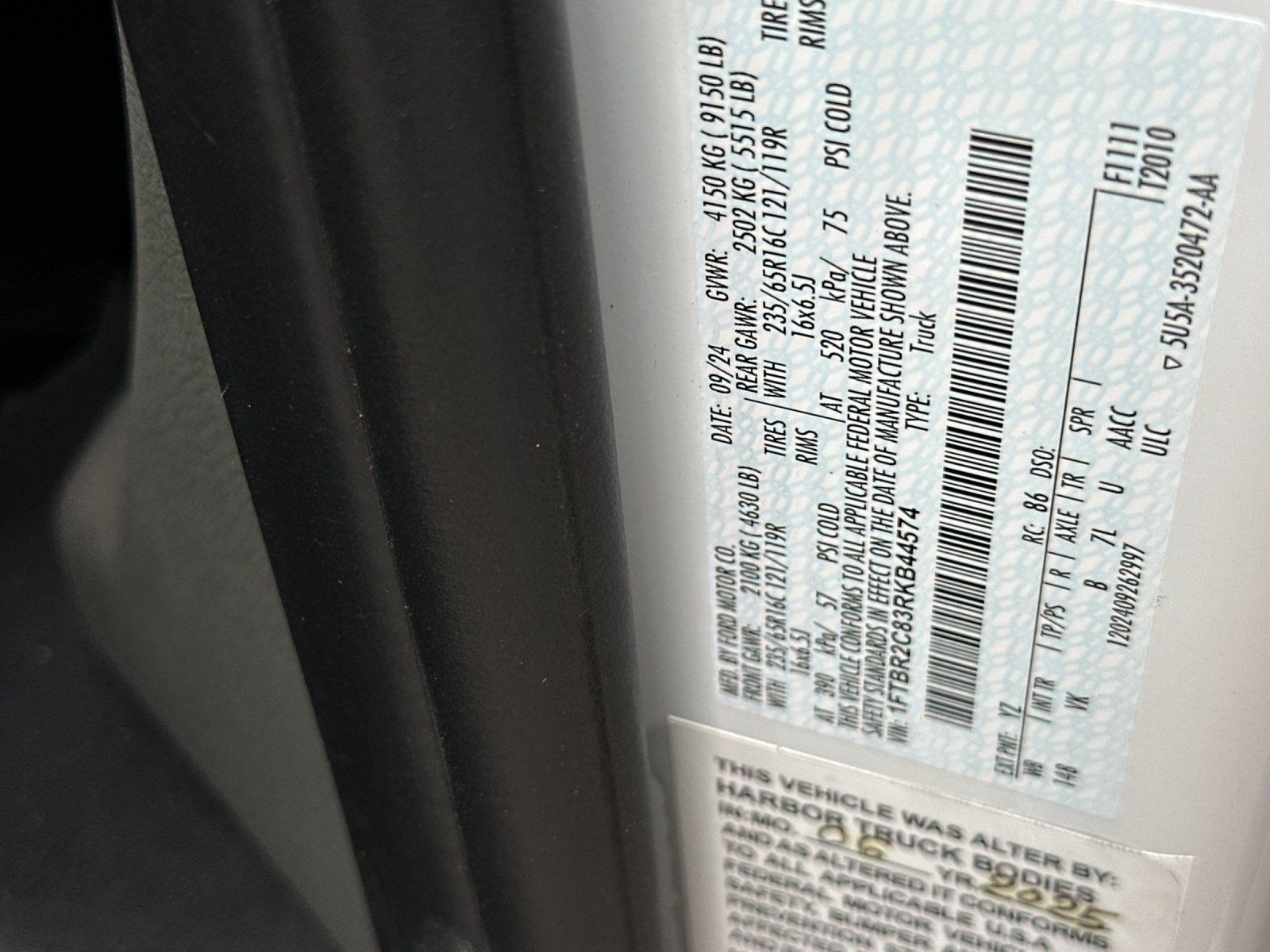 New 2024 Ford Transit 250 Medium Roof Empty Cargo Van - photo 28