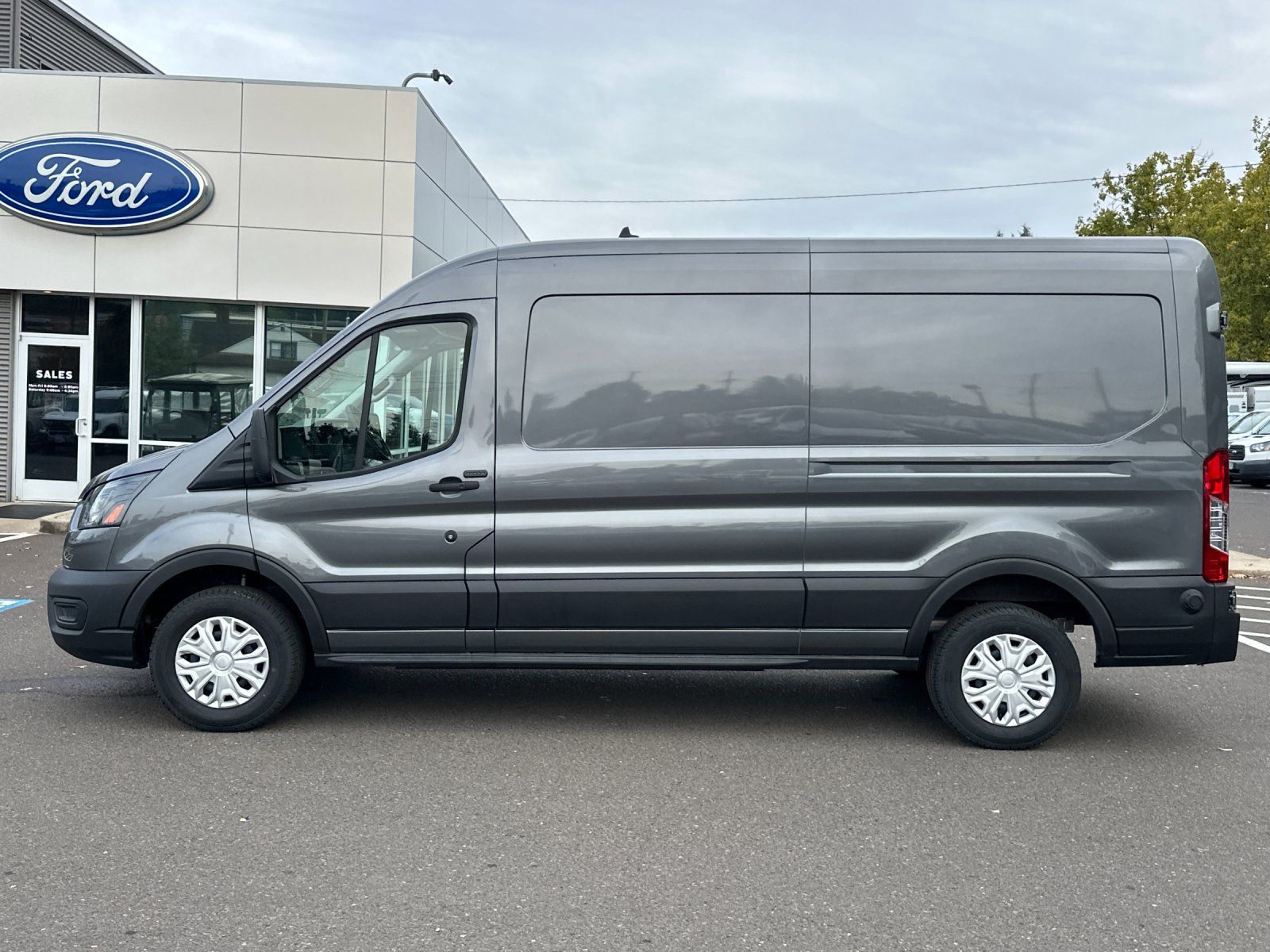 New 2024 Ford E-Transit 350 Medium Roof Empty Cargo Van - photo 3