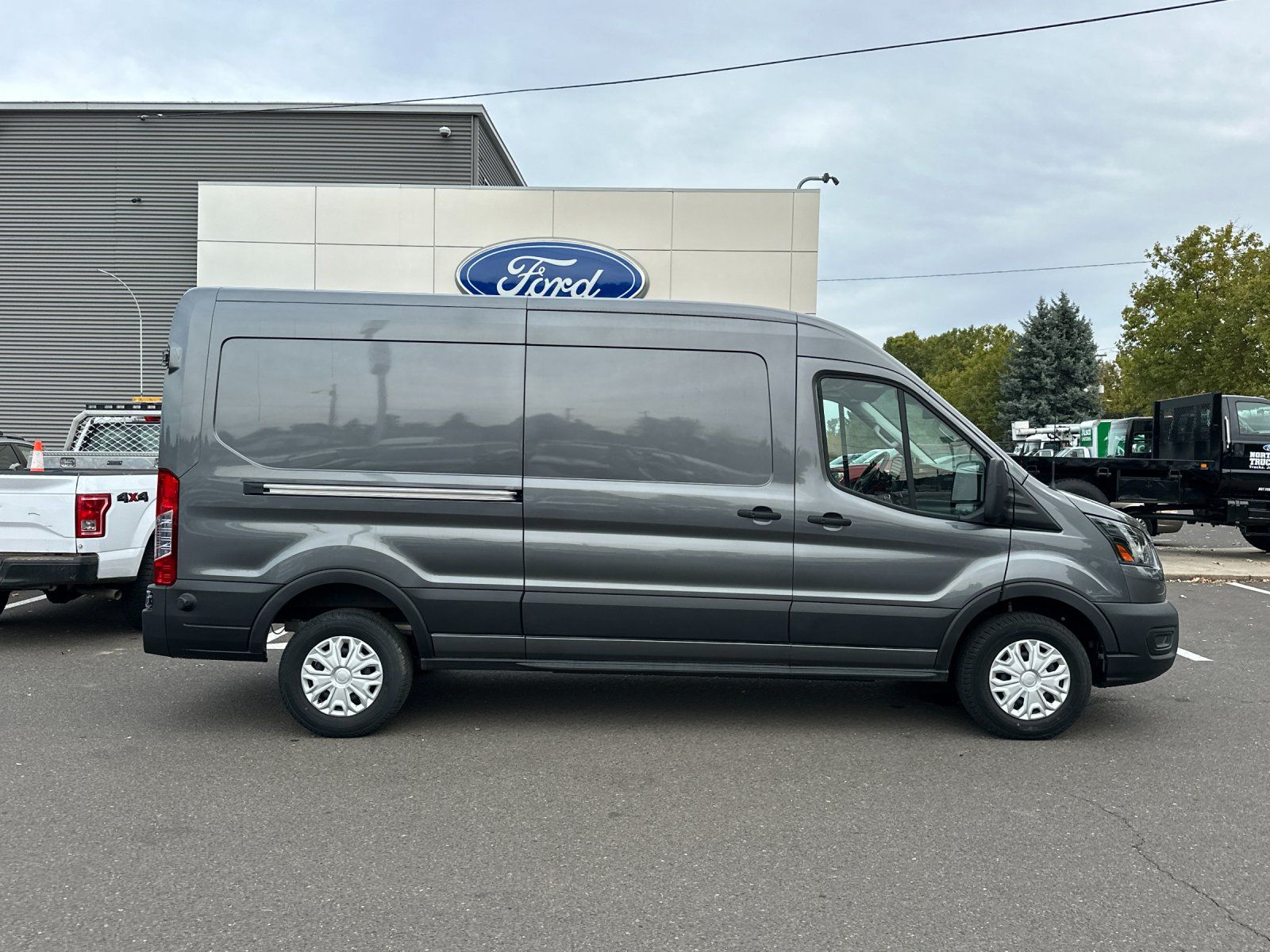 New 2024 Ford E-Transit 350 Medium Roof Empty Cargo Van - photo 7