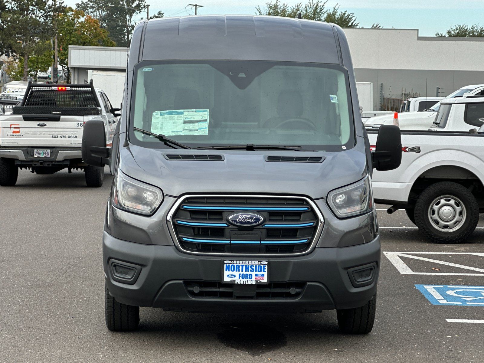New 2024 Ford E-Transit 350 Medium Roof Empty Cargo Van - photo 9