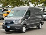 New 2024 Ford E-Transit 350 Medium Roof Empty Cargo Van thumbnail 2