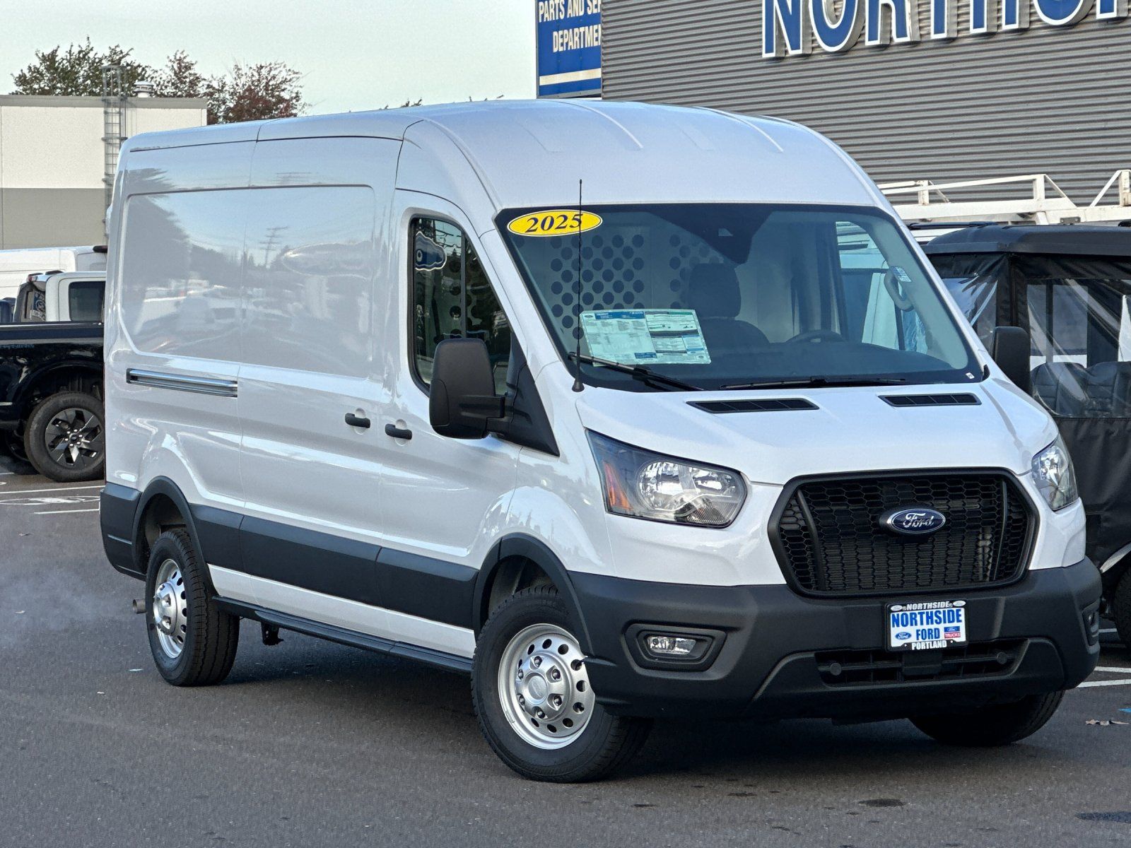 New 2025 Ford Transit 250 Medium Roof Empty Cargo Van - photo 8