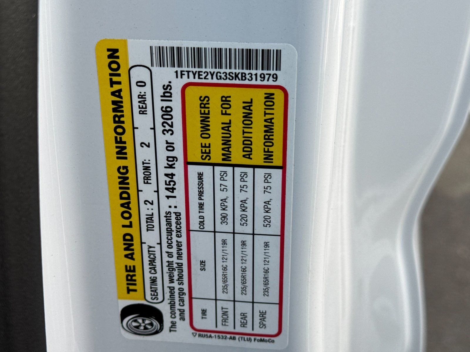 New 2025 Ford Transit 150 Low Roof Empty Cargo Van - photo 3