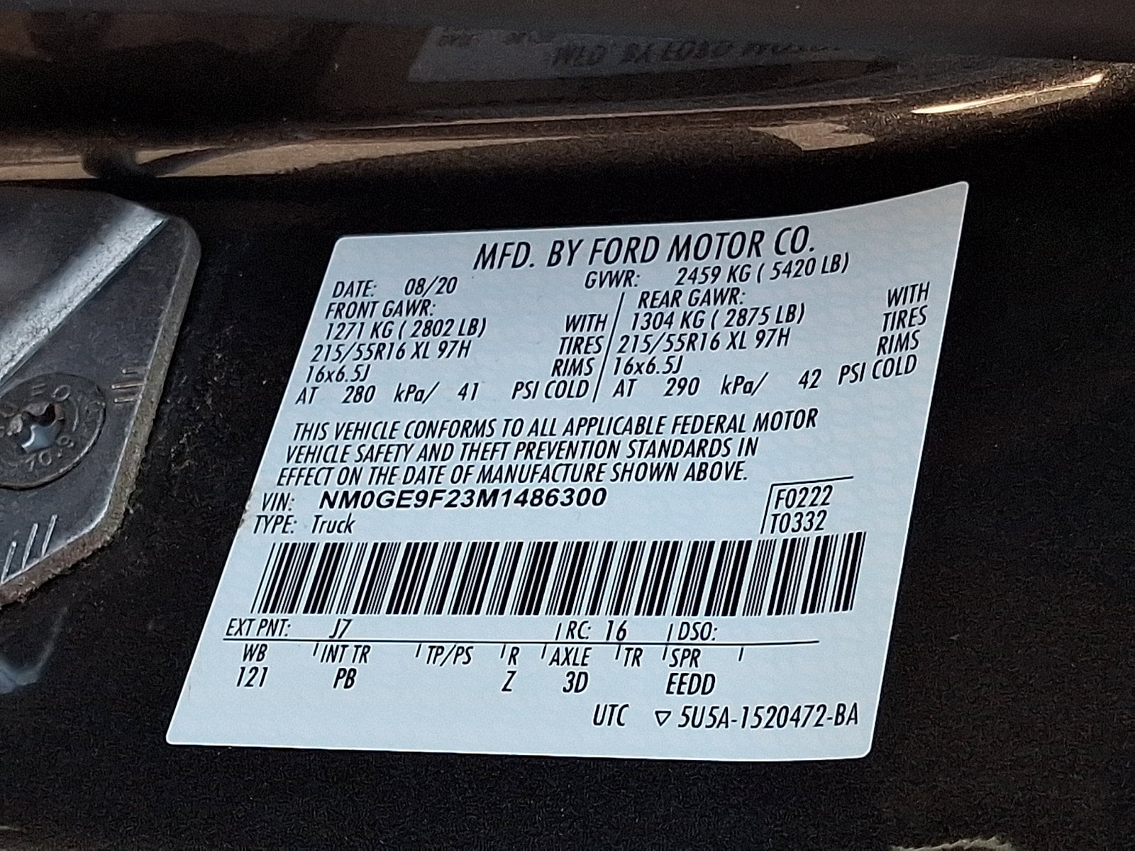 Used 2021 Ford Transit Connect Empty Cargo Van - photo 27