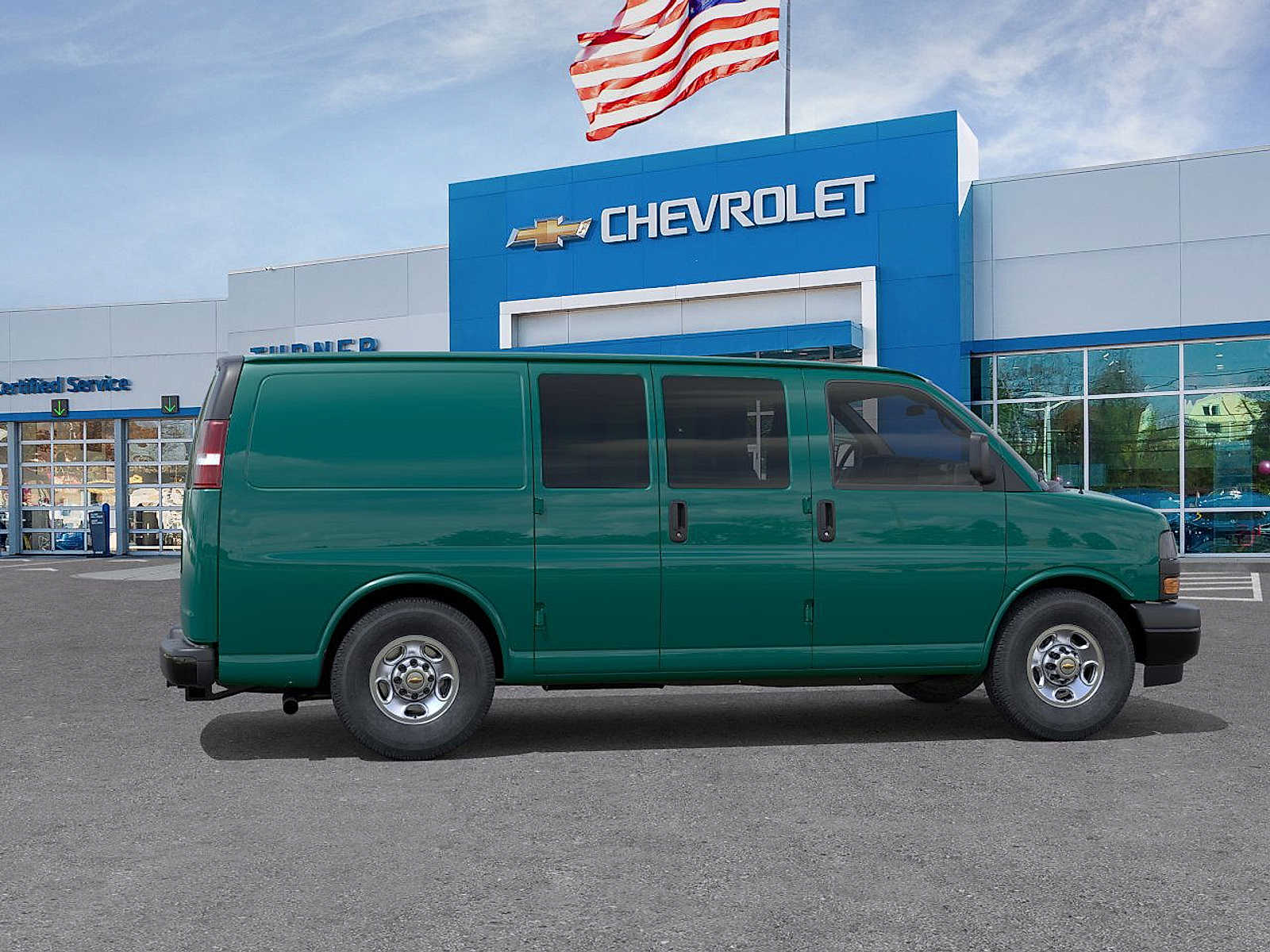 New 2025 Chevrolet Express 2500 Empty Cargo Van - photo 5