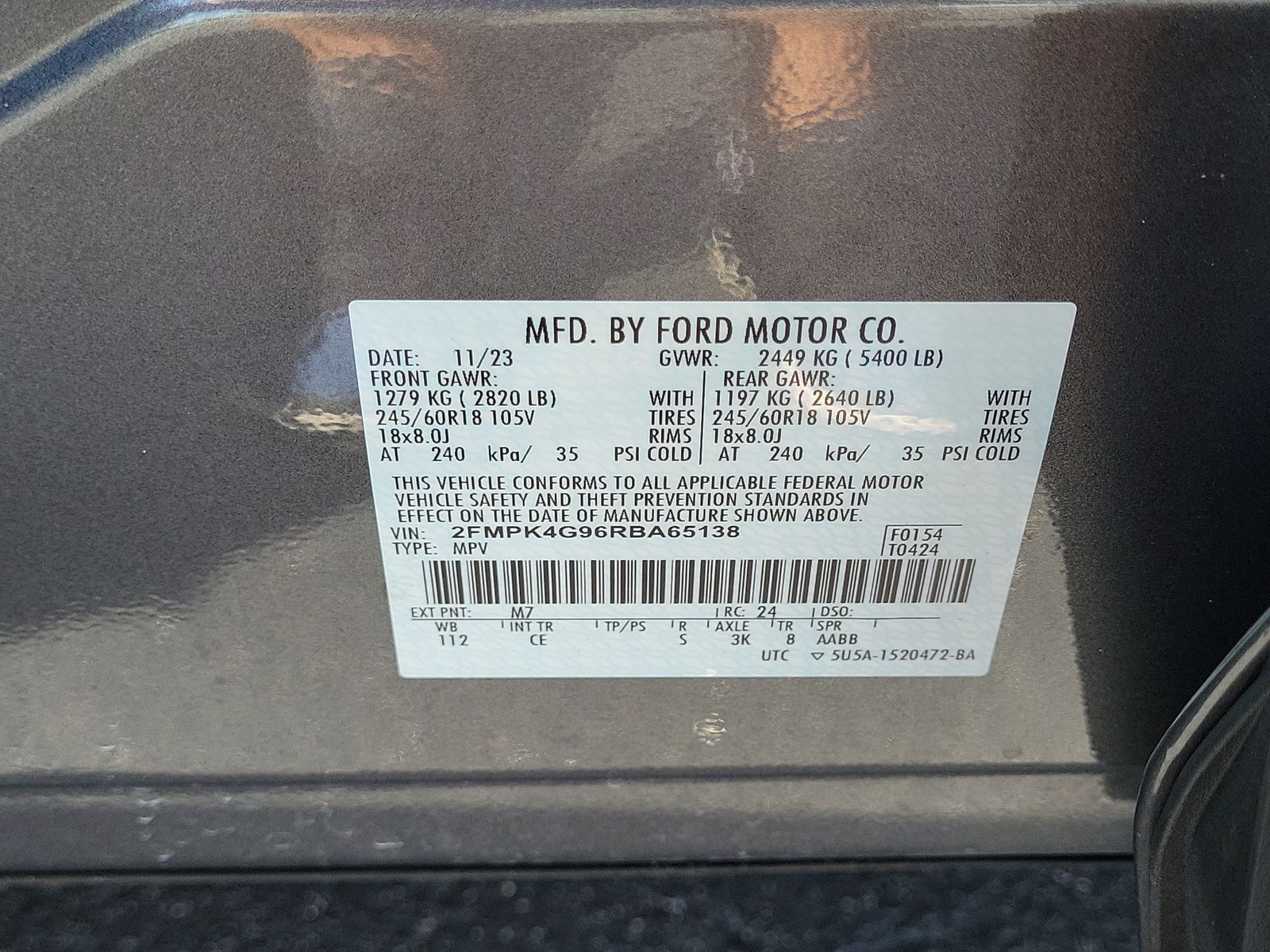 Used 2024 Ford Edge SE - photo 27