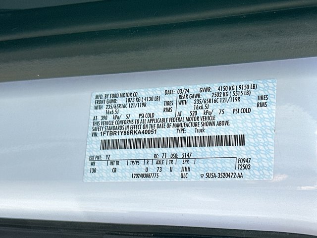Used 2024 Ford Transit 250 Low Roof Empty Cargo Van - photo 27