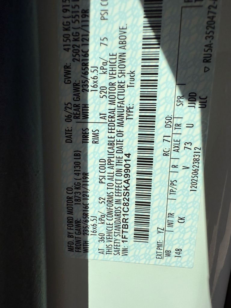 New 2025 Ford Transit 250 Medium Roof Empty Cargo Van - photo 29