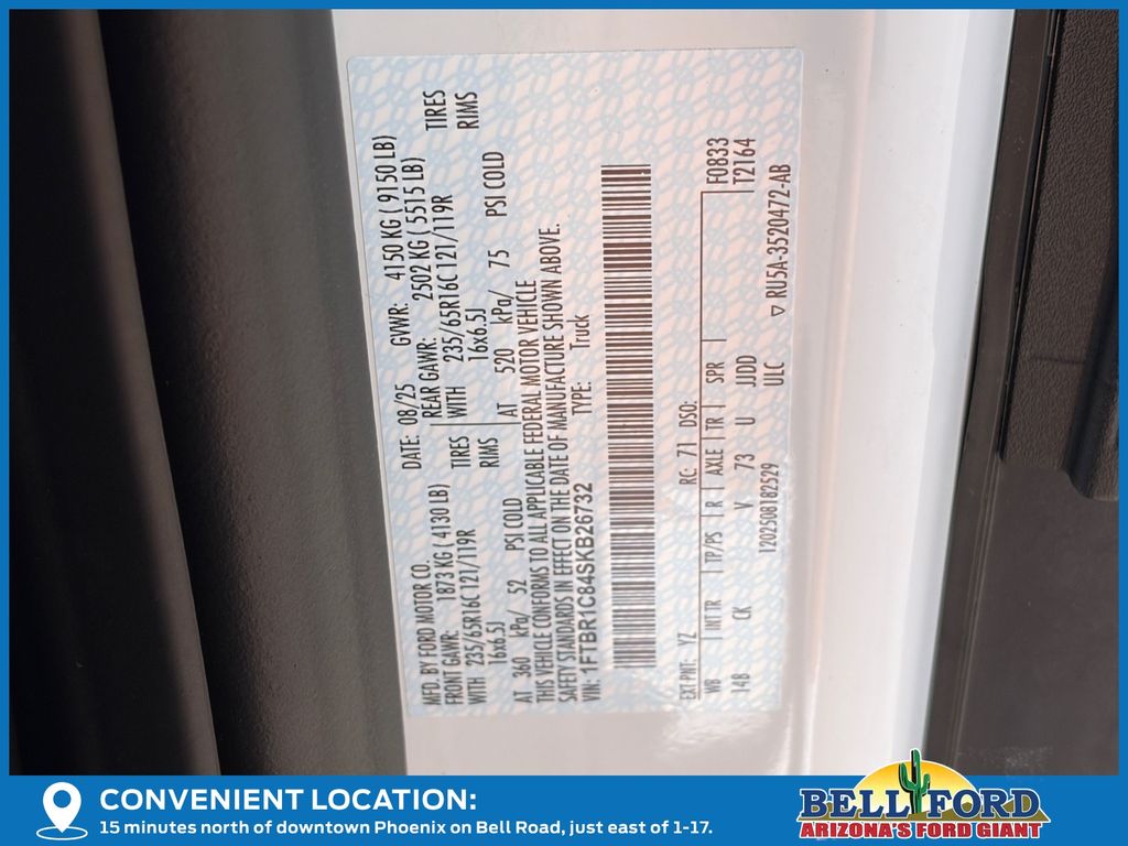 New 2025 Ford Transit 250 Medium Roof Empty Cargo Van - photo 25