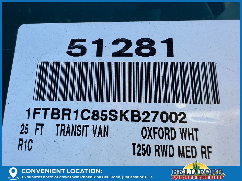 New 2025 Ford Transit 250 Medium Roof Empty Cargo Van - photo 28