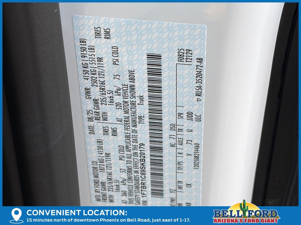 New 2025 Ford Transit 250 Medium Roof Empty Cargo Van - photo 25