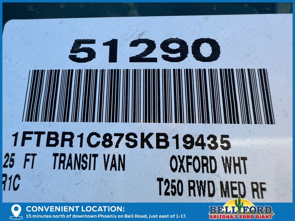 New 2025 Ford Transit 250 Medium Roof Empty Cargo Van - photo 25
