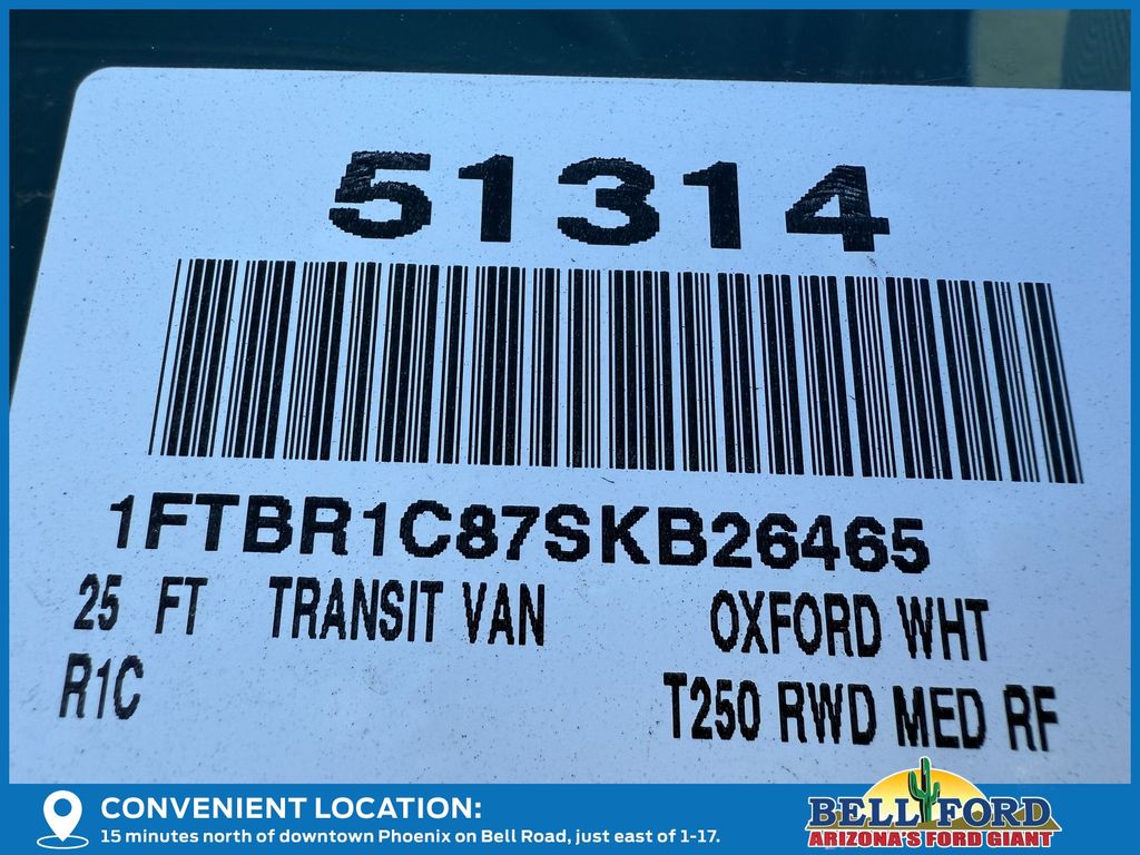 New 2025 Ford Transit 250 Medium Roof Empty Cargo Van - photo 25