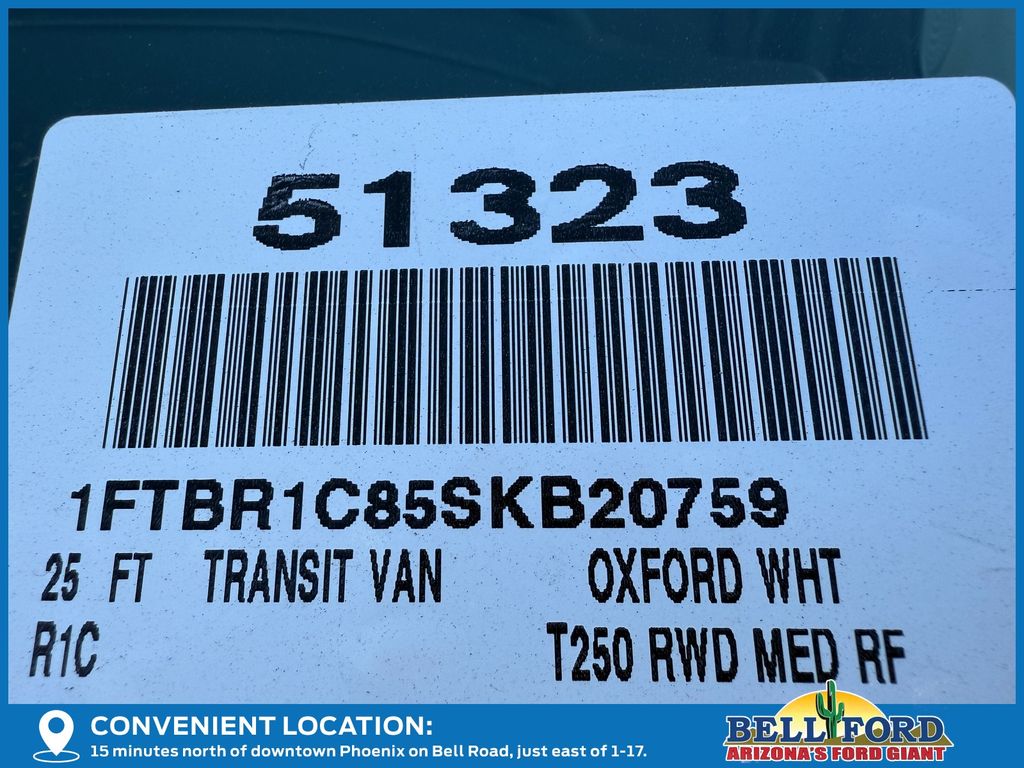 New 2025 Ford Transit 250 Medium Roof Empty Cargo Van - photo 25