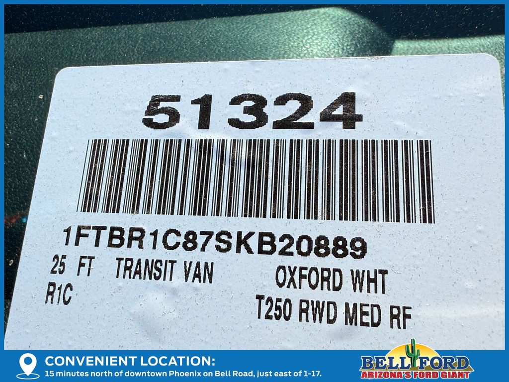 New 2025 Ford Transit 250 Medium Roof Empty Cargo Van - photo 24