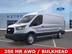 New 2026 Ford Transit 250 Medium Roof Empty Cargo Van thumbnail 2