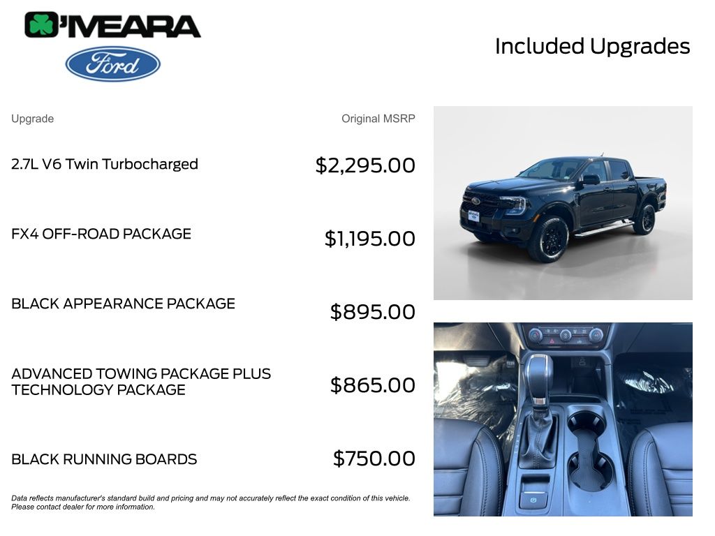 New 2026 Ford Ranger Lariat SuperCrew Cab - photo 4