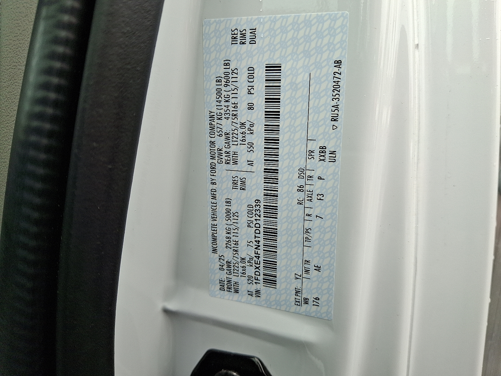 New 1996 Ford E-450 Cutaway - photo 14