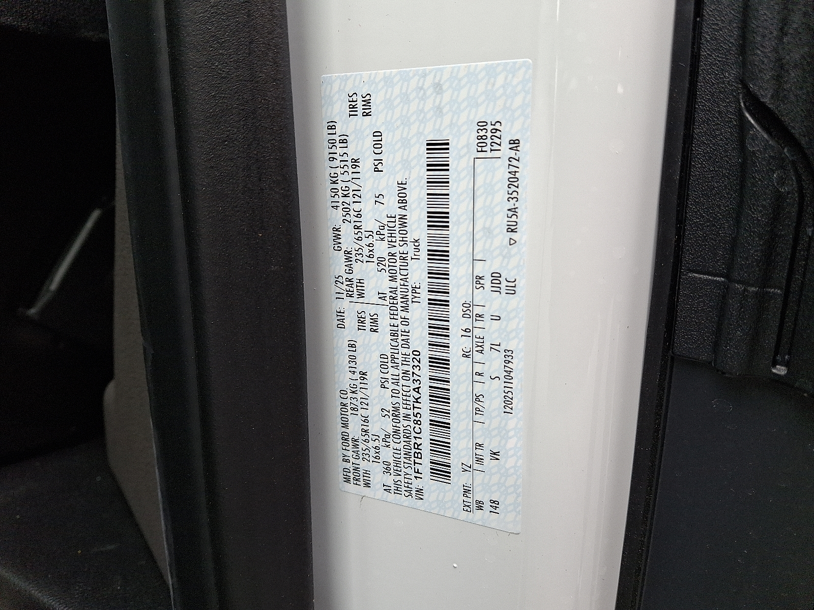 New 2026 Ford Transit 250 Medium Roof Empty Cargo Van - photo 15