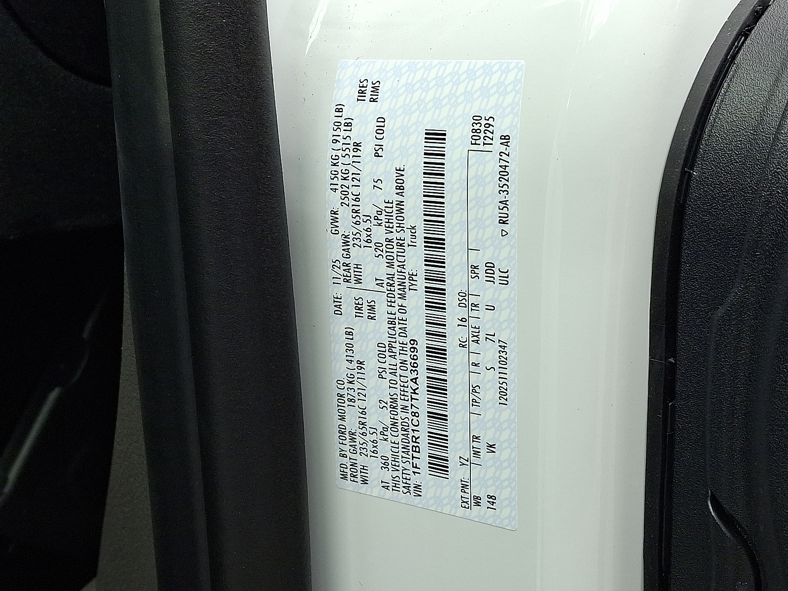 New 2026 Ford Transit 250 Medium Roof Empty Cargo Van - photo 15
