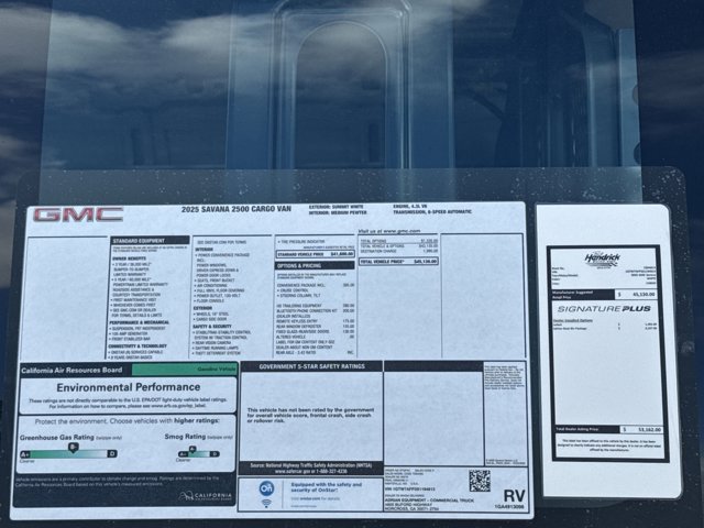 New 2025 GMC Savana 3500 Empty Cargo Van - photo 34