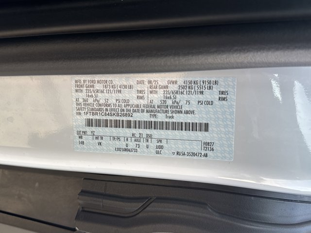 New 2025 Ford Transit 250 Medium Roof Empty Cargo Van - photo 32