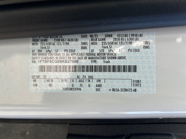 New 2025 Ford Transit 350 HD Medium Roof Empty Cargo Van - photo 9