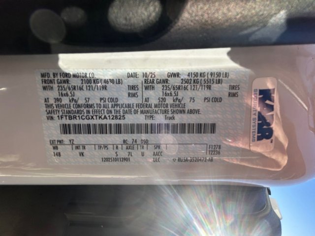 New 2026 Ford Transit 250 Medium Roof Empty Cargo Van - photo 7
