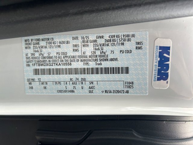 New 2026 Ford Transit 350 High Roof Empty Cargo Van - photo 7