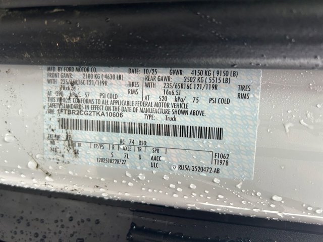 New 2026 Ford Transit 250 Medium Roof Empty Cargo Van - photo 9