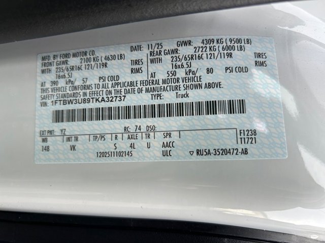 New 2026 Ford Transit 350 High Roof Empty Cargo Van - photo 13