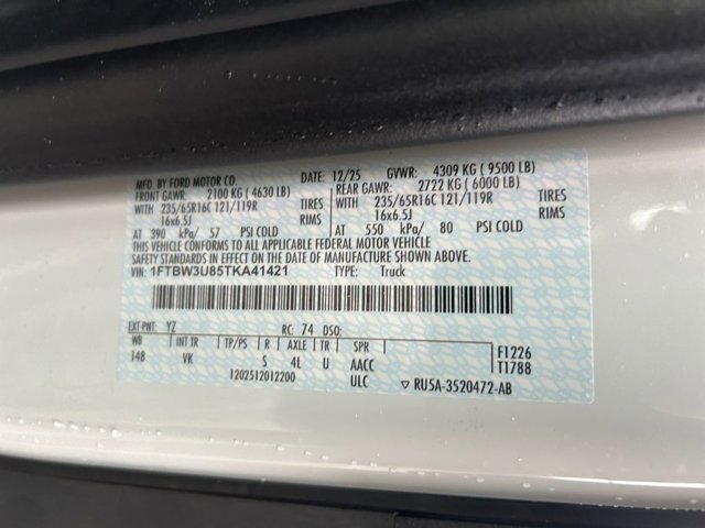 New 2026 Ford Transit 350 High Roof Empty Cargo Van - photo 10