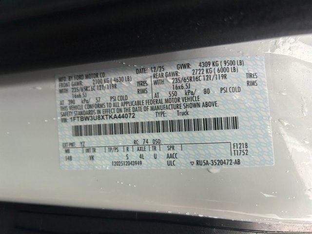 New 2026 Ford Transit 350 High Roof Empty Cargo Van - photo 11