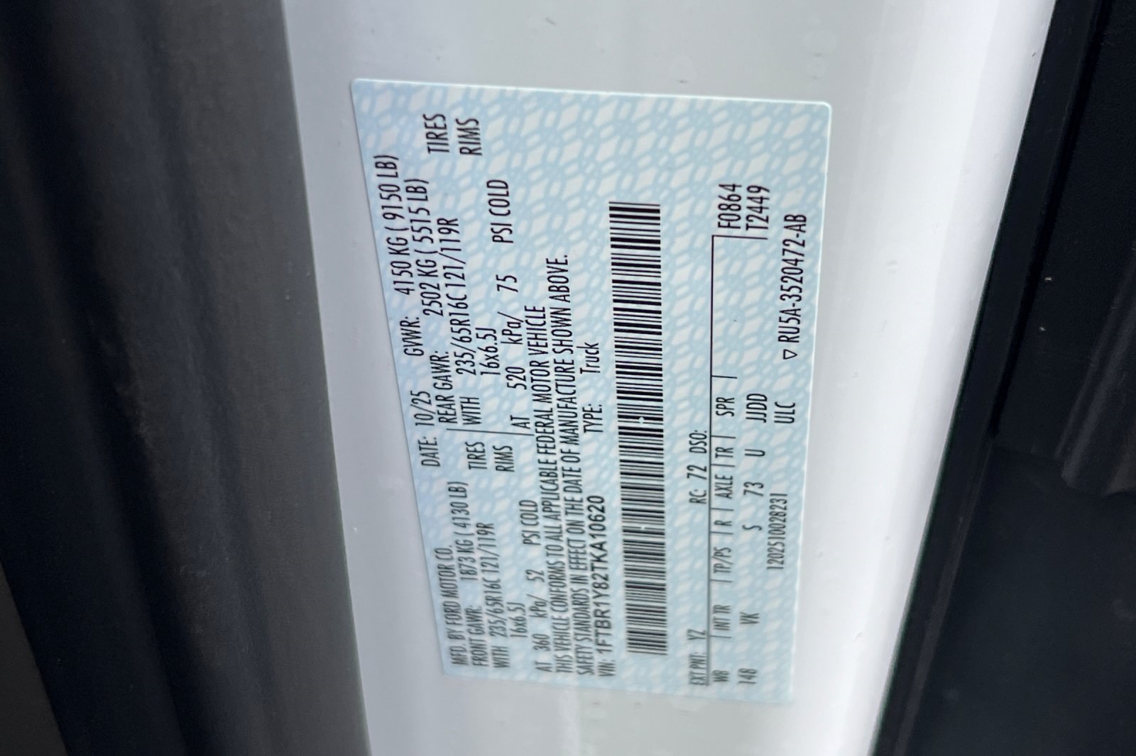 New 2026 Ford Transit 250 Low Roof Empty Cargo Van - photo 25