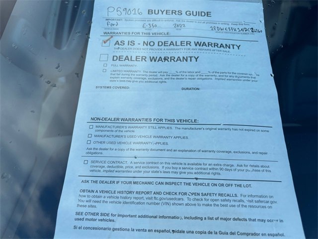 Used 2022 Ford E-350 Cutaway - photo 3