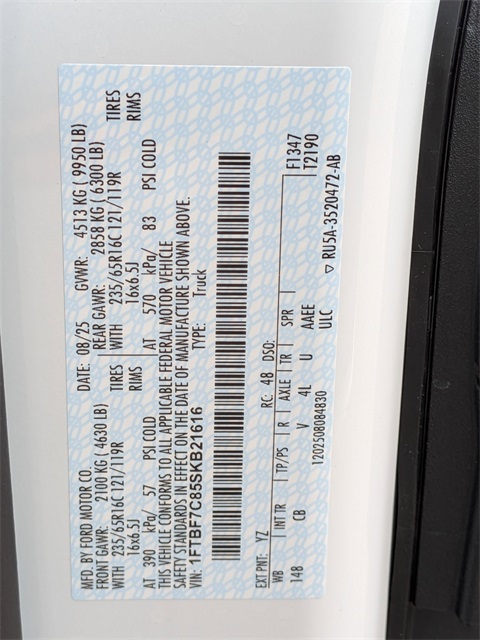 New 2025 Ford Transit 350 Medium Roof Empty Cargo Van - photo 23