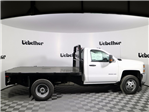 New 2017 Chevrolet Silverado 3500 Work Truck Regular Cab 4x2 9' 6" Knapheide PGNB Gooseneck Flatbed Truck thumbnail 3