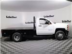 New 2017 Chevrolet Silverado 3500 Work Truck Regular Cab 4x2 9' 6" Knapheide PGNC Gooseneck Flatbed Truck thumbnail 3