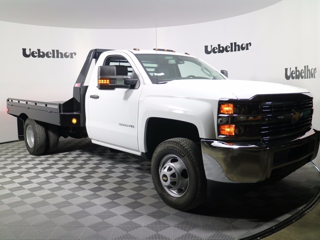 New 2017 Chevrolet Silverado 3500 Work Truck Regular Cab 4x4 11' 3" Hillsboro GII Steel Flatbed Truck - photo 4