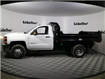 New 2017 Chevrolet Silverado 3500 Work Truck Regular Cab 4x2 9' Crysteel Dump Truck thumbnail 5