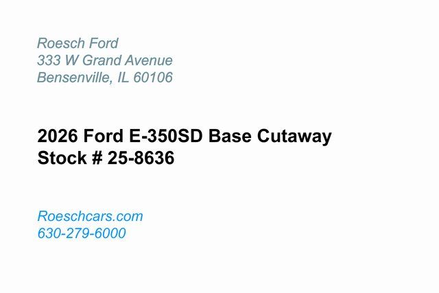 New 2026 Ford E-350 - photo 2
